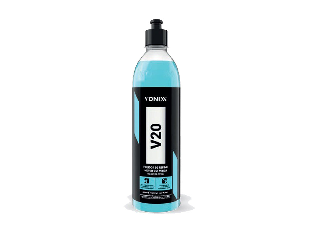 V20: PULIDOR DE REFINACIÓN PARA ACABADOS PERFECTOS EN BARNICES BLANDOS