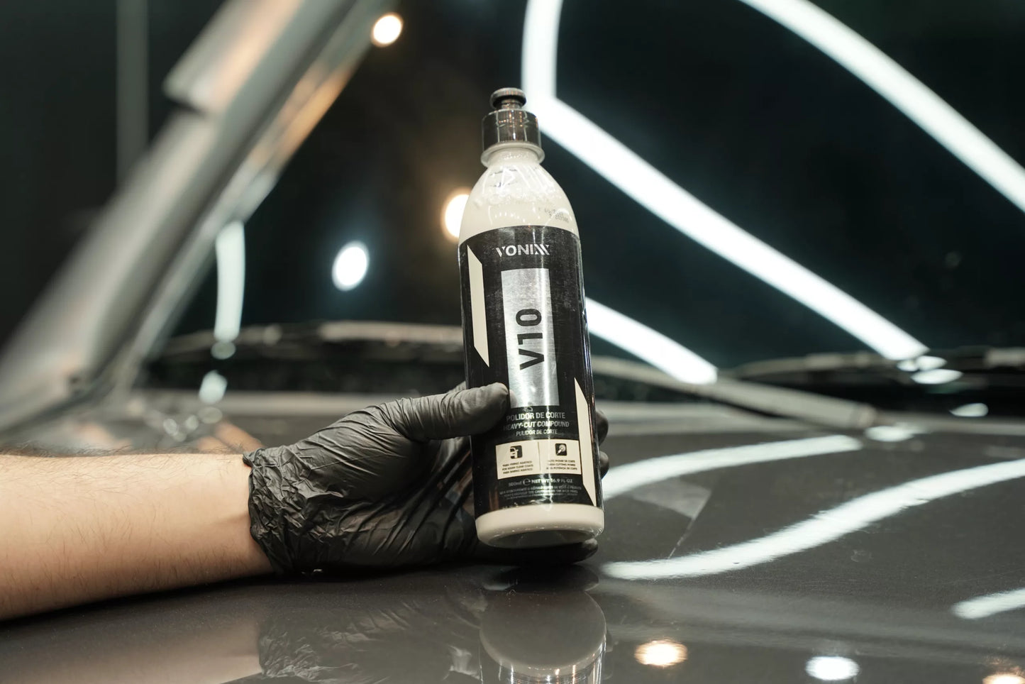 V10: PULIDOR DE CORTE PROFESIONAL PARA ACABADOS PERFECTOS EN PINTURAS BLANDAS