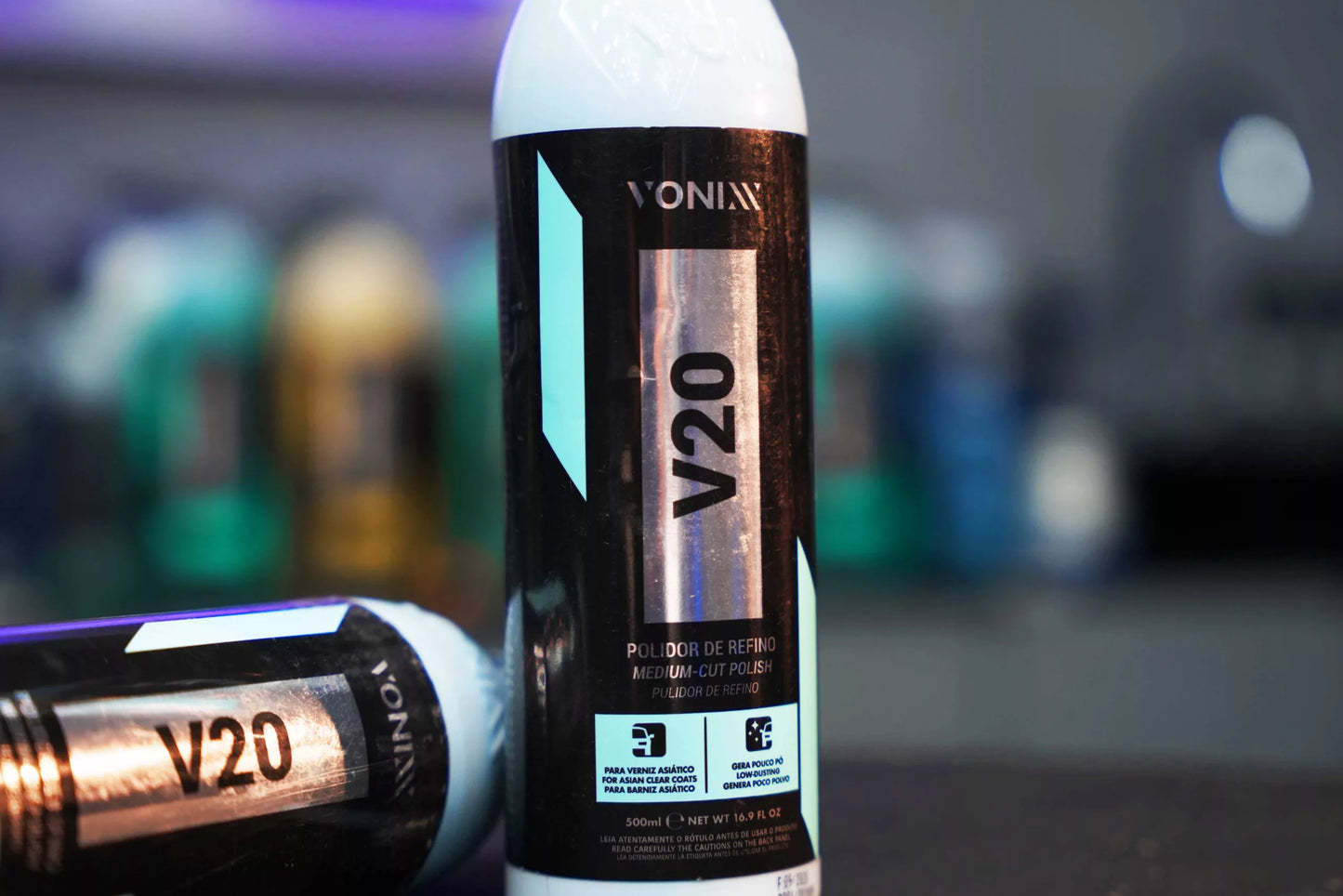 V20: PULIDOR DE REFINACIÓN PARA ACABADOS PERFECTOS EN BARNICES BLANDOS