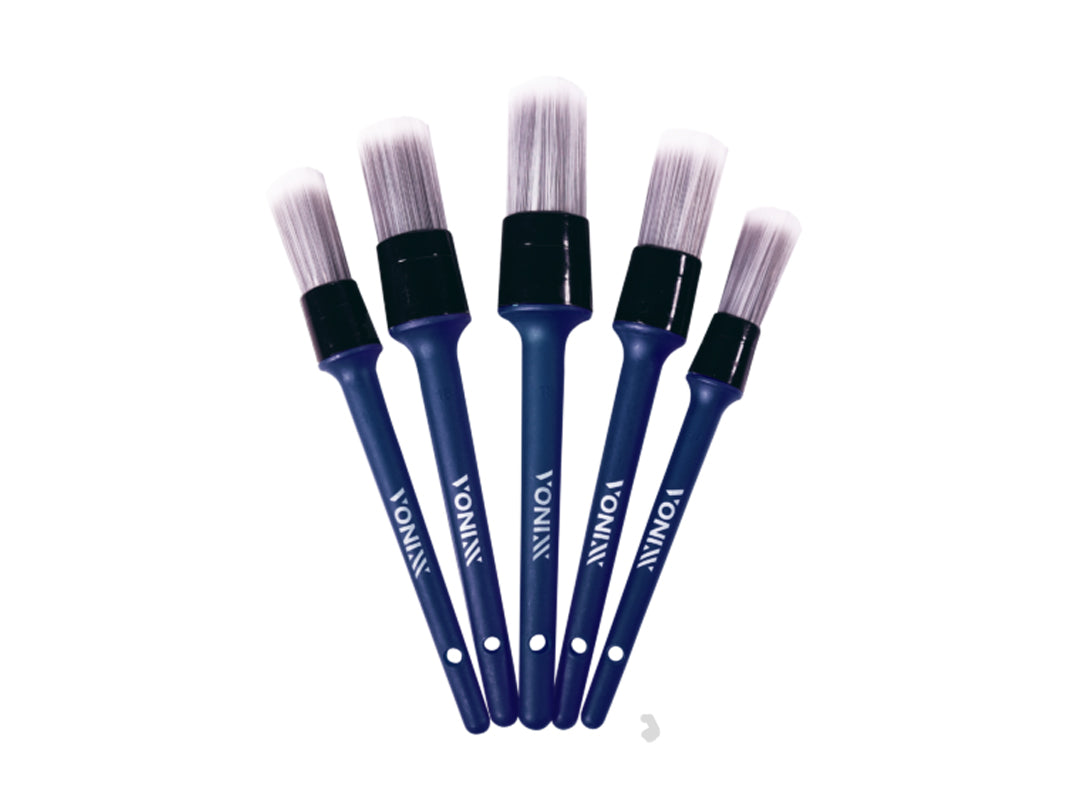 Kit de Pinceles para Detallado Automotriz Interior | Limpieza Profesional sin Rayar